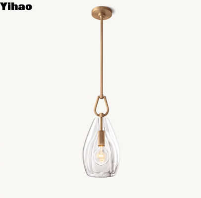 Círculo de Bronze Pendente Suspendido Luz Contemporânea LED Botanista Flutuador Pendente
