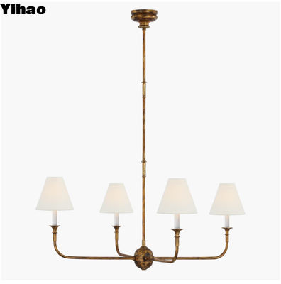 Piaf Chandelier Moderno Custom Chandelier teto montar luminária com acabamento personalizável