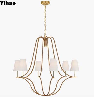Visual Comfort Biscayne Extra Grande Lustre Enrolado CHC 5583