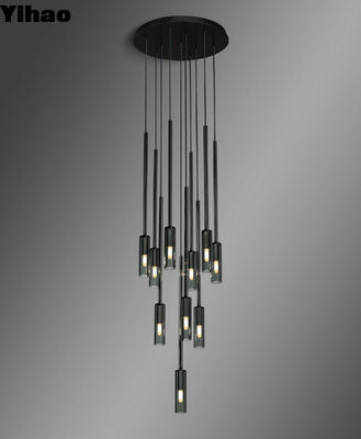 Lâmpada de pênalti de altura ajustável de latão moderno com 50000 horas de vida útil para sala de estar