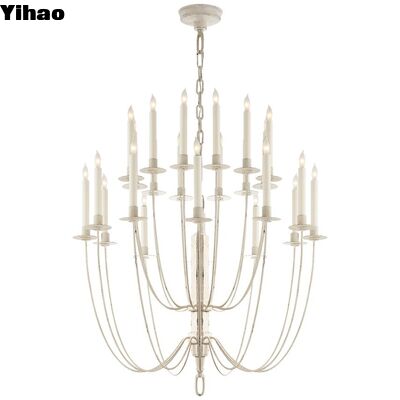 Corpo de latão sombra de cristal altura ajustável candelabro de luz suspenso para iluminação interna moderna
