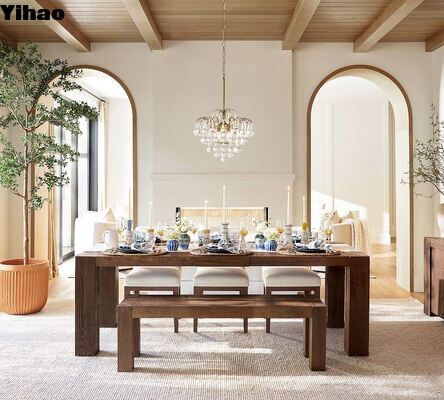 Corpo de latão 2700K Branco Quente Moderno Simples Pendente de Luxo Luz Lustreiro para sala de estar