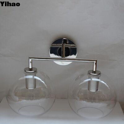 Lâmpada de parede de material de latão com 3500K fonte de luz LED branca quente para iluminação de parede decorativa moderna